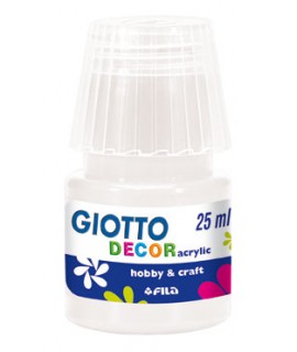 GIOTTO DECOR ACRYLIC 25ml WHITE