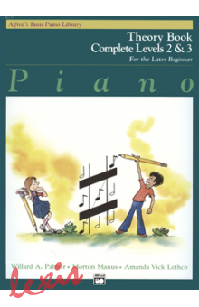 ALFREDS BASIC PIANO LIBRARY - THEORY BOOK COMPLETE LEVEL 2 & 3