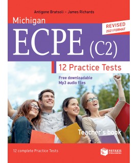 MICHIGAN ECPE C2 12 COMPLETE PRACTICE TESTS - REVISED 2021 TEACHERS