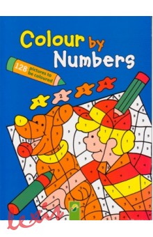 COLOUR BY NUMBERS - ΜΠΛΕ