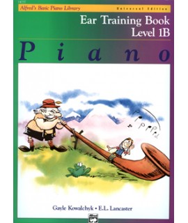 ALFRED'S BASIC PIANO LIBRARY - EAR TRAINING BOOK - LEVEL 1B