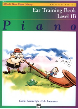 ALFRED'S BASIC PIANO LIBRARY - EAR TRAINING BOOK - LEVEL 1B