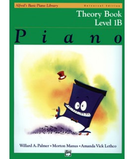ALFRED'S BASIC PIANO LIBRARY - THEORY BOOK - LEVEL 1B