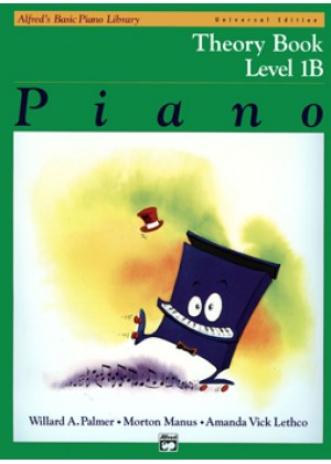ALFRED'S BASIC PIANO LIBRARY - THEORY BOOK - LEVEL 1B