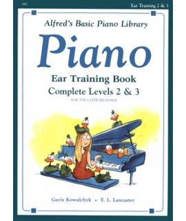 ALFERDS BASIC PIANO LIBRARY-COMPELETE EAR TRAINING LEVEL 2 & 3
