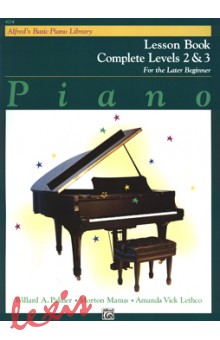 ALFREDS BASIC PIANO LIBRARY-COMPLETE LESSOΝ BOOK LEVEL 2 & 3