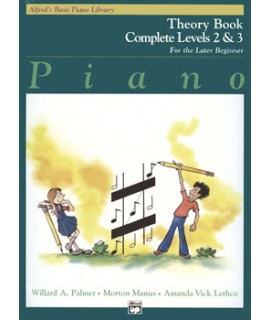 ALFREDS BASIC PIANO LIBRARY-COMPLETE THEORY BOOK LEVEL 2 & 3