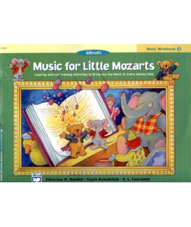 ALFREDS MUSIC FOR LITTLE MOZARTS - MUSIC WORKBOOK 2