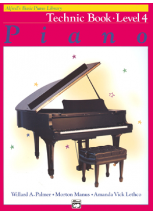 ALFREDS BASIC PIANO LIBRARY TECHNIC BOOK - ΕΠΙΠΕΔΟ 4