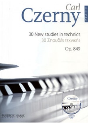 CARL CZERNY - 30 NEW STUDIES IN TECHNICS - op. 849